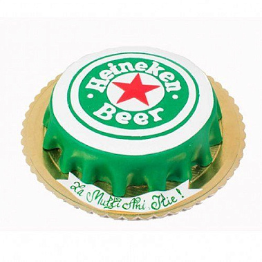 Торт Heineken Beer купить - челябинск.сладкоежкин.рф